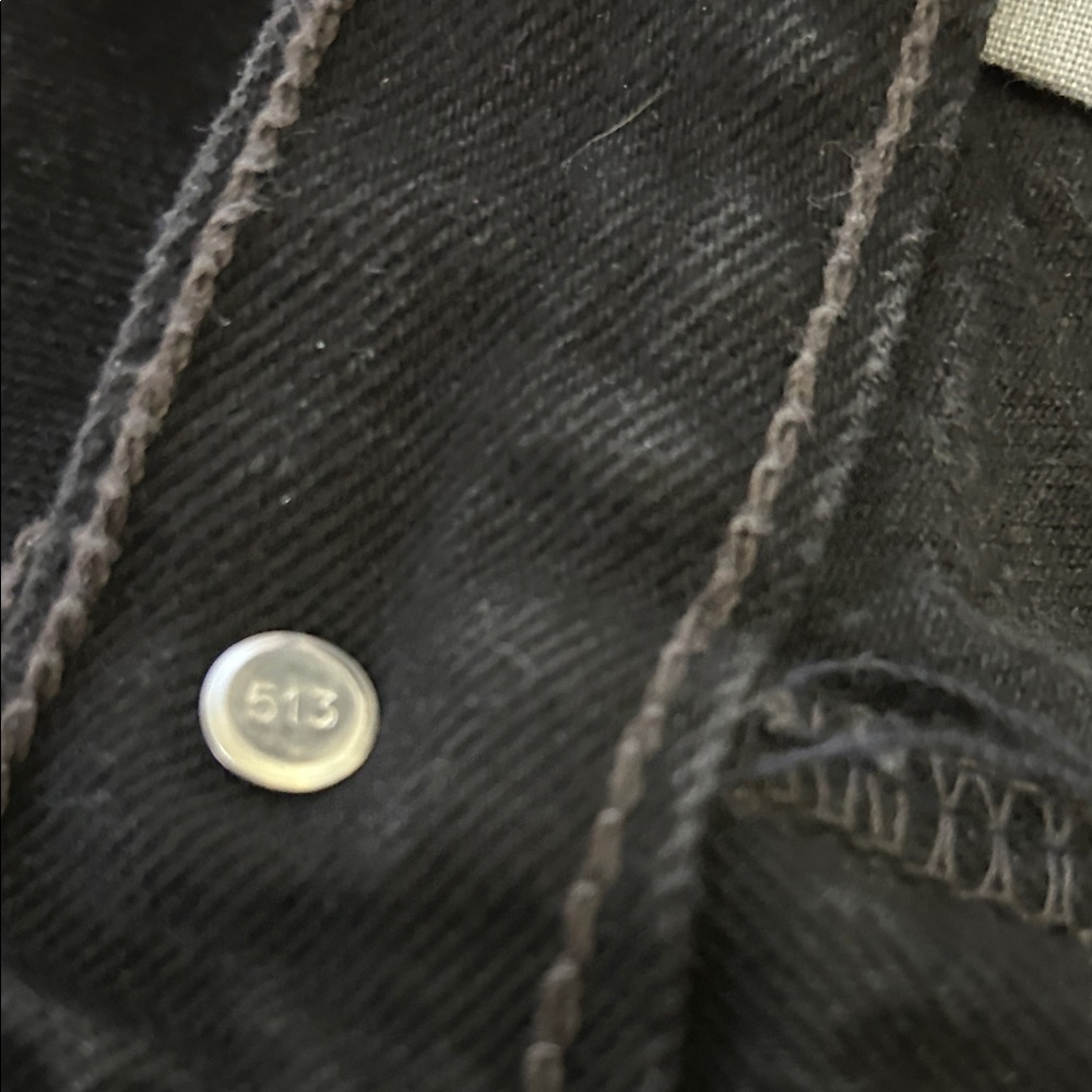 Vintage Levi’s 550 Relaxed Fit Jeans 34x30 Black Blank Tab - Picture 11 of 16